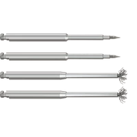 NiTi Tisztító fejek, Titán Implantátumok tisztításához, Ecset és Kefe