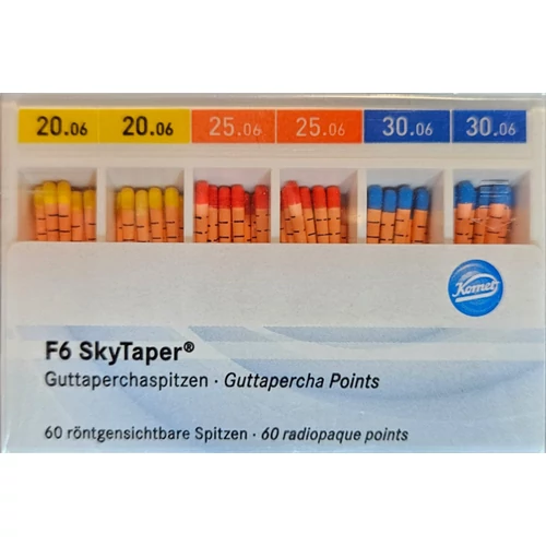 GPF060S1 GUTTAPERCHA SET F6 SkyTaper