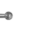 H141A20640 Keményfém, karbid, szájsebészeti gömb fúró